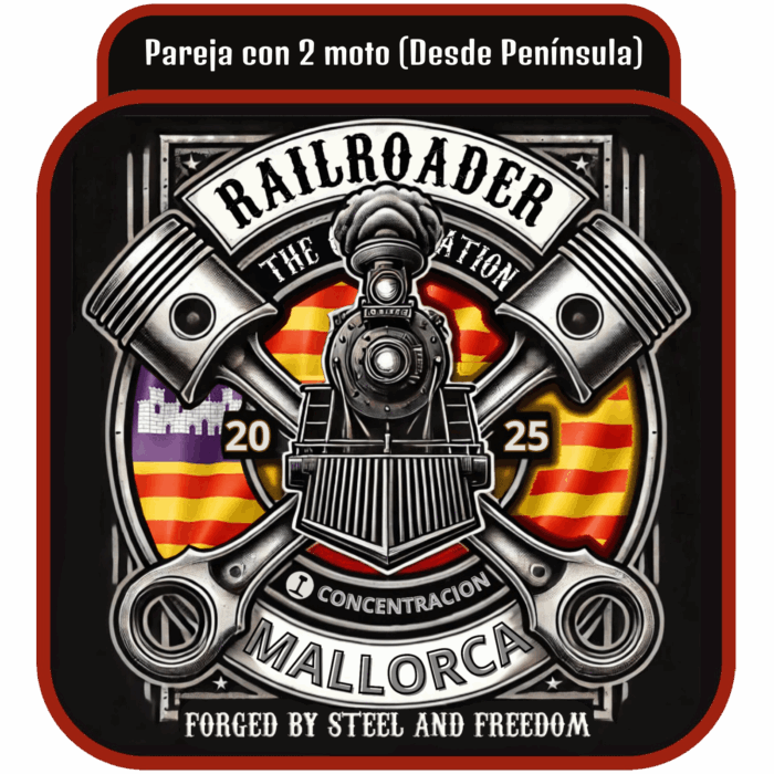 Pareja con 2 moto (Desde Península)